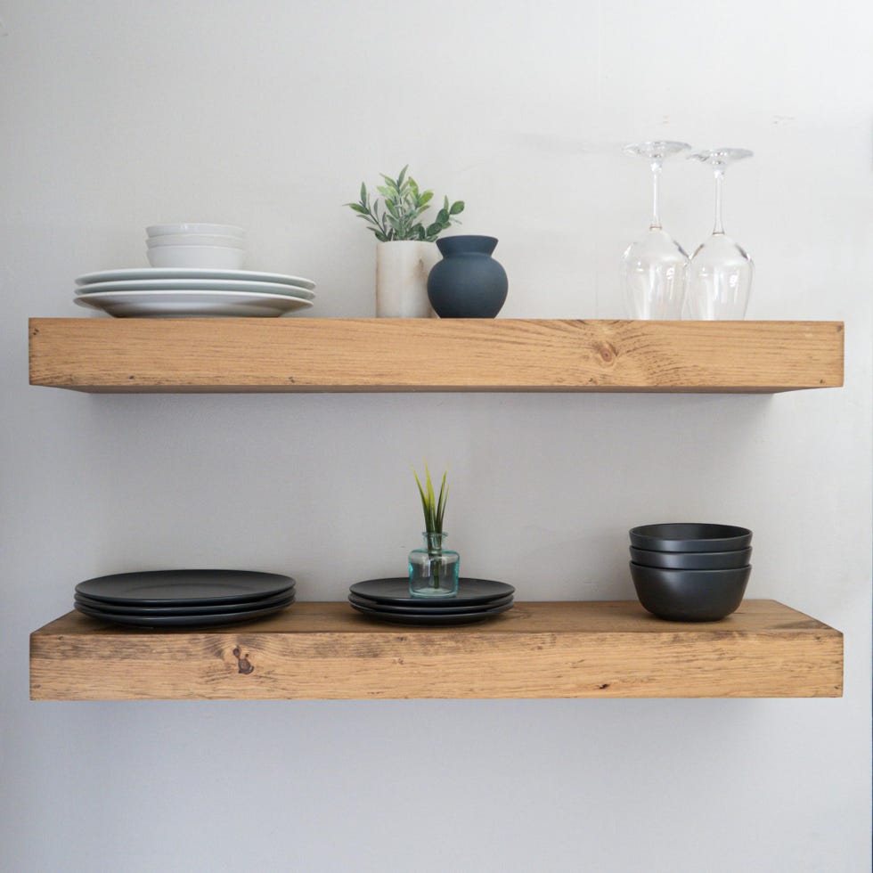Modern Floating Shelves