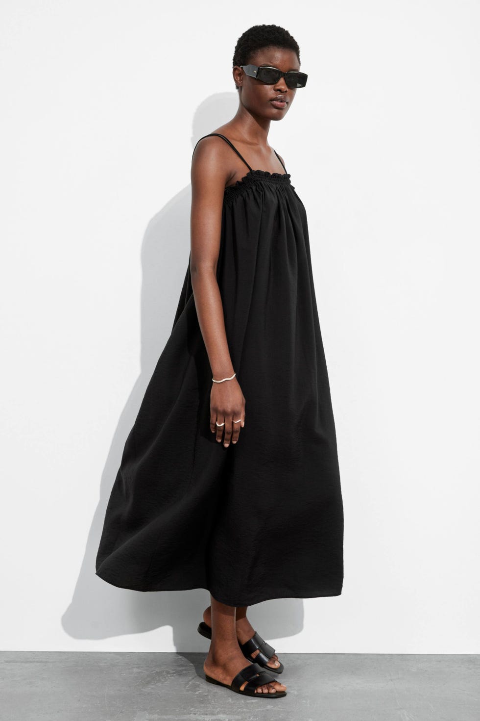 Floaty Strappy Midi Dress
