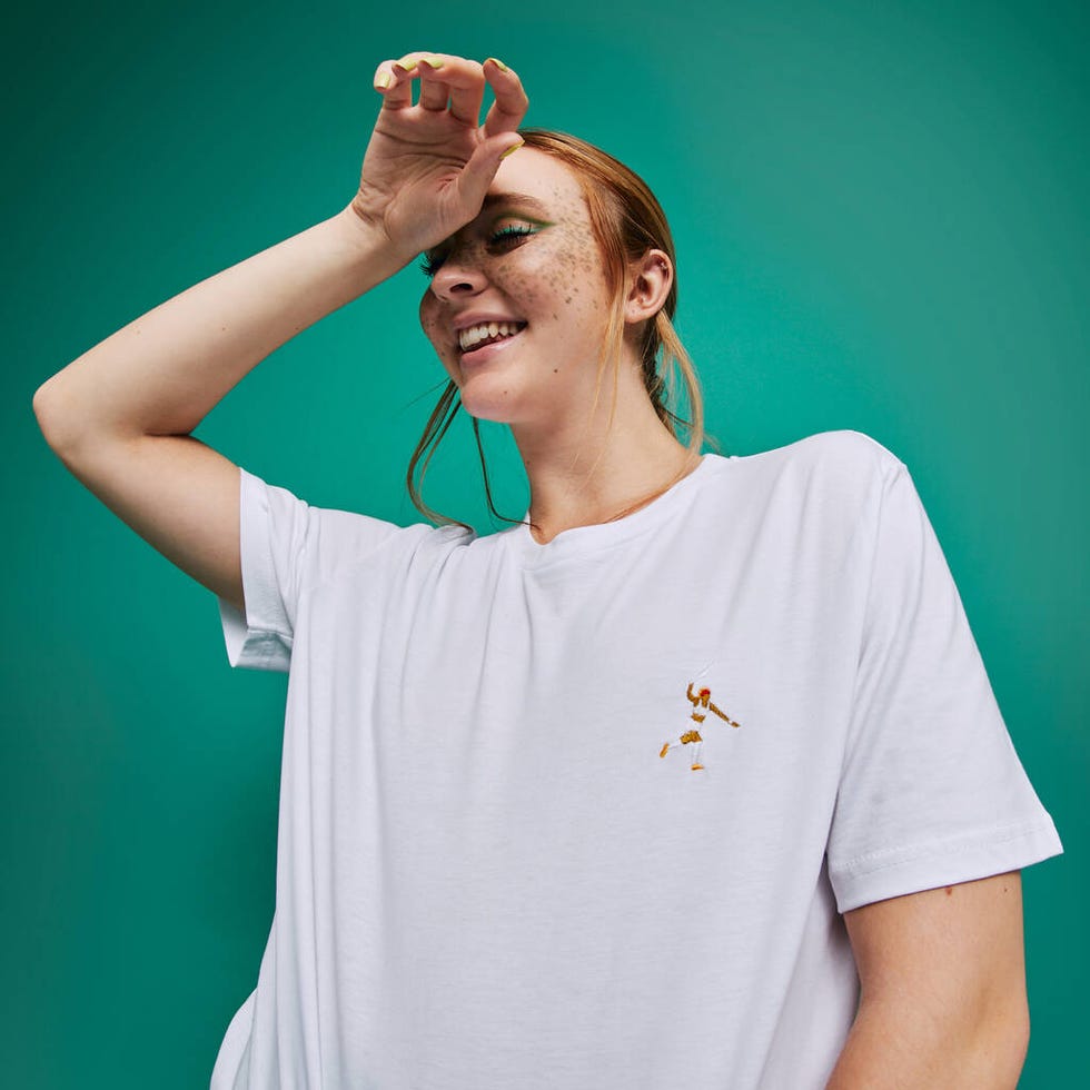 Chloe Kelly Embroidered Football T Shirt