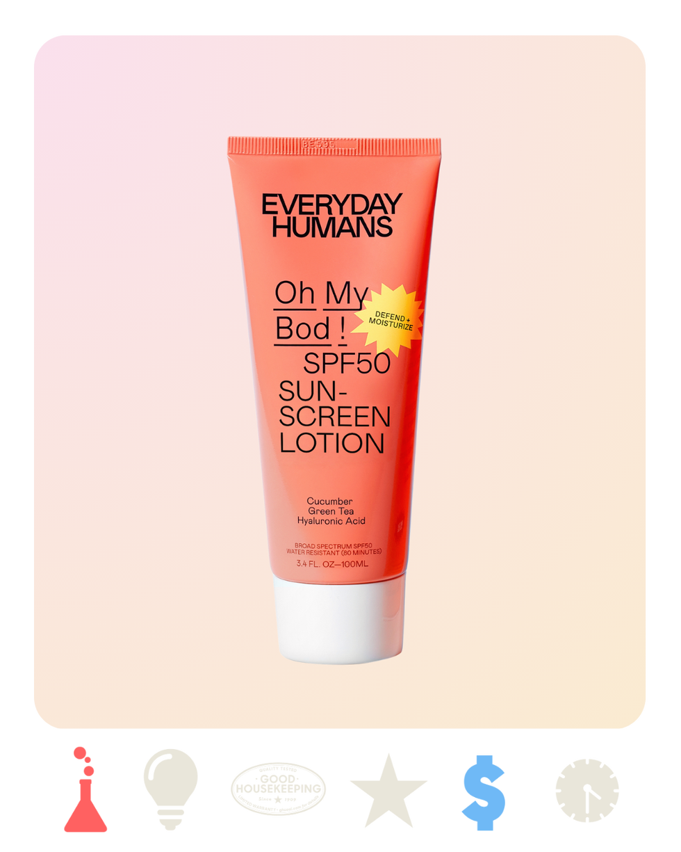 Oh My Bod! SPF 50 Body Sunscreen Lotion