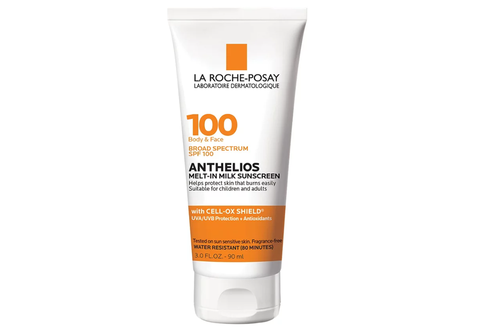 Anthelios Melt-in Milk Body and Face Sunscreen Lotion SPF 100