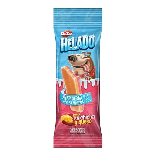 Helado para Perro Salchicha de Queso