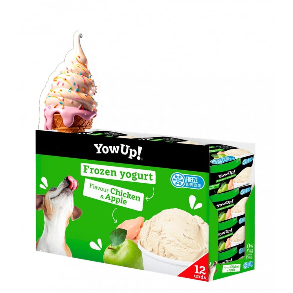 Helado para Perros Sabor Pollo Manzana 12 uds.