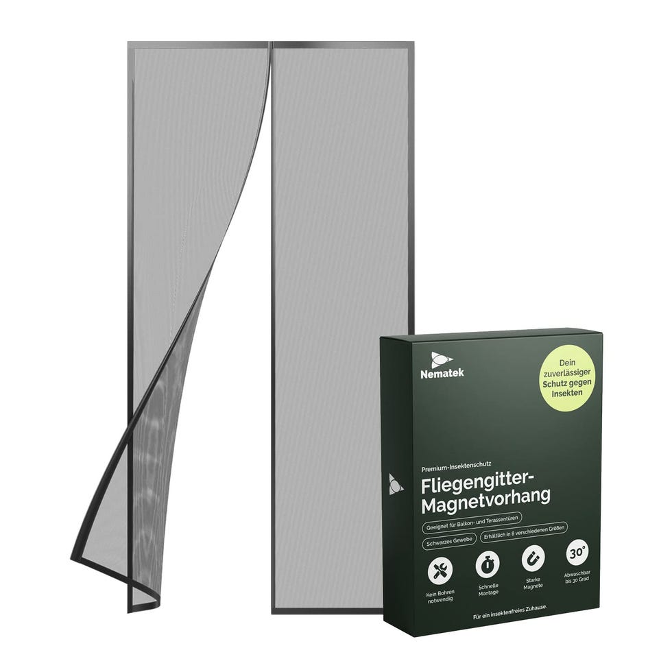 Cortina mosquitera magnética para puertas