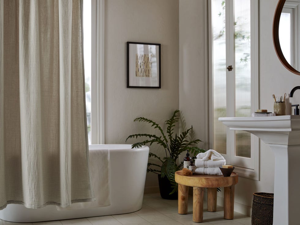 Cloud Cotton Shower Curtain