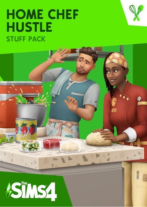 The Sims 4 Home Chef Hustle (PC code)