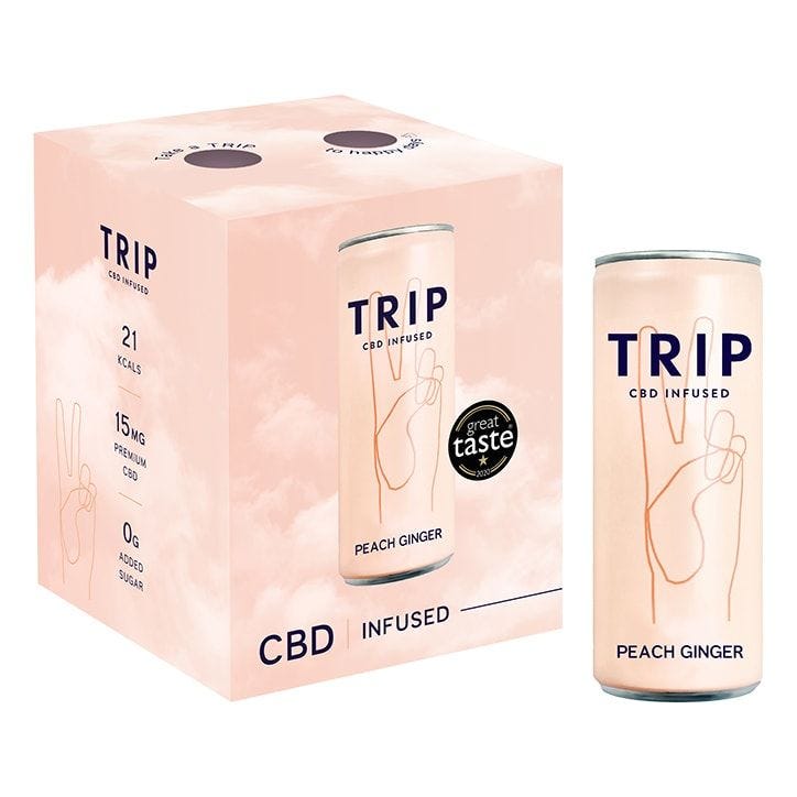 Peach Ginger, 4 x 250ml