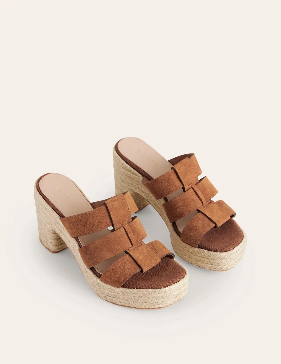Heeled Espadrille Sandals