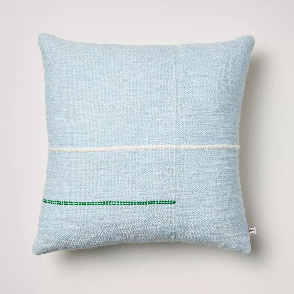 Asymmetrical Indoor/Outdoor Throw Pillow