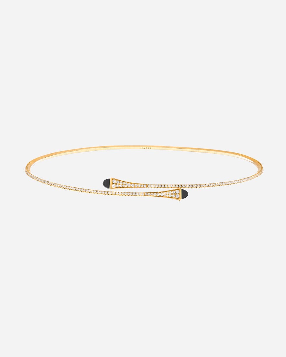 Cleo Diamond Slim Slip-On Necklace