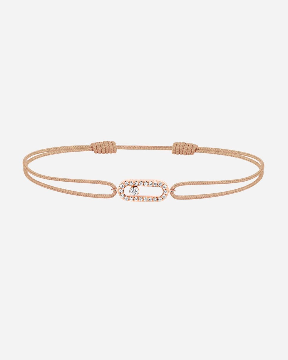 Move Uno Beige Cord Bracelet