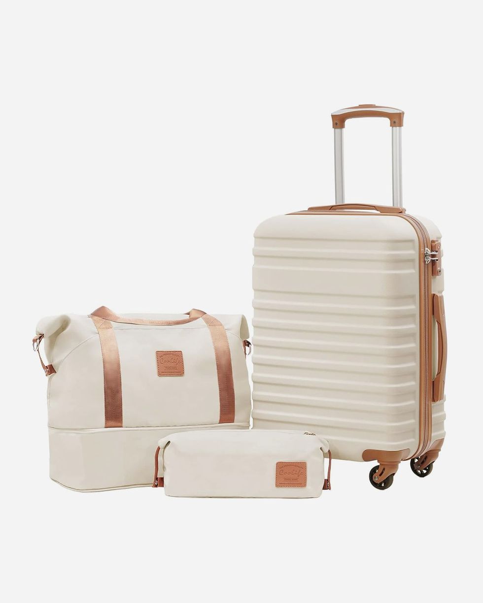 3-Piece Carry On Hardside Luggage Set