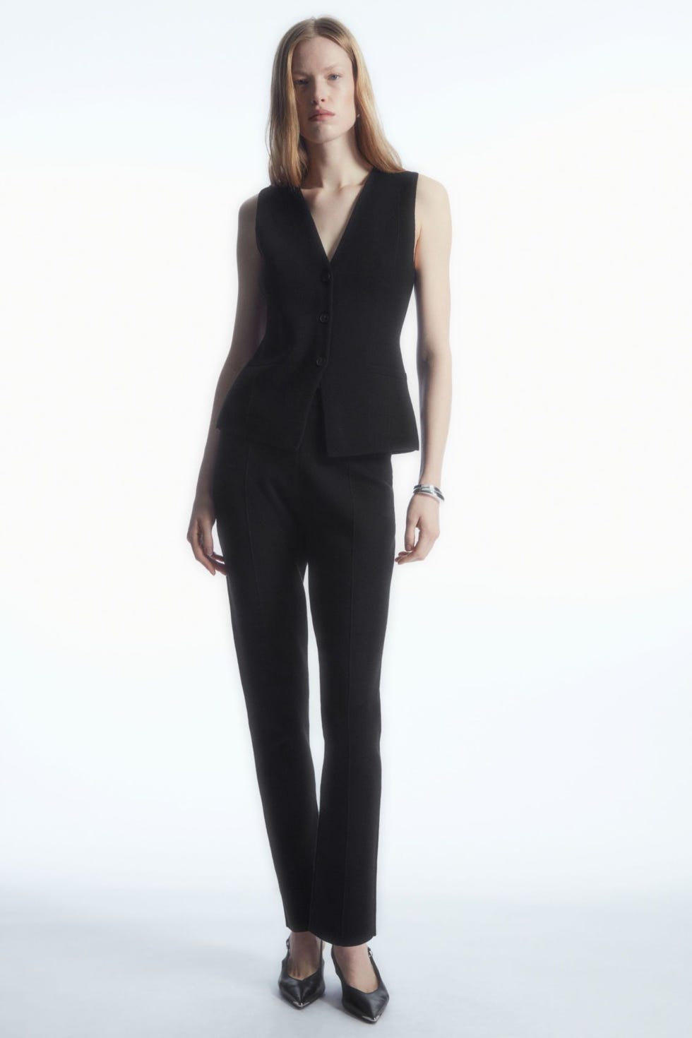 Slim Fit Knitted Trousers
