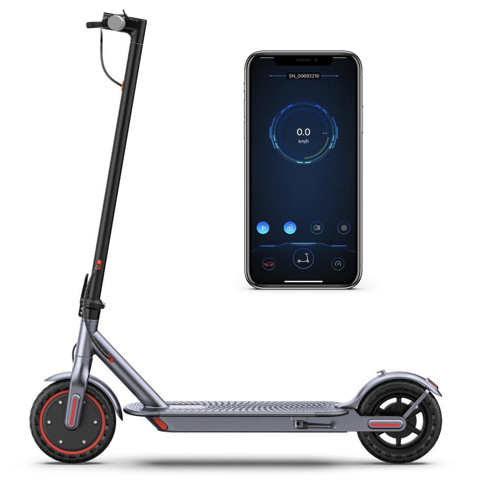 Electric scooter, 350W motor, max speed 19Mph