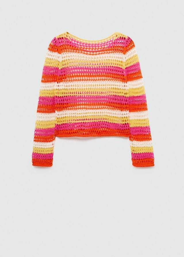 Combined Crochet Sweater