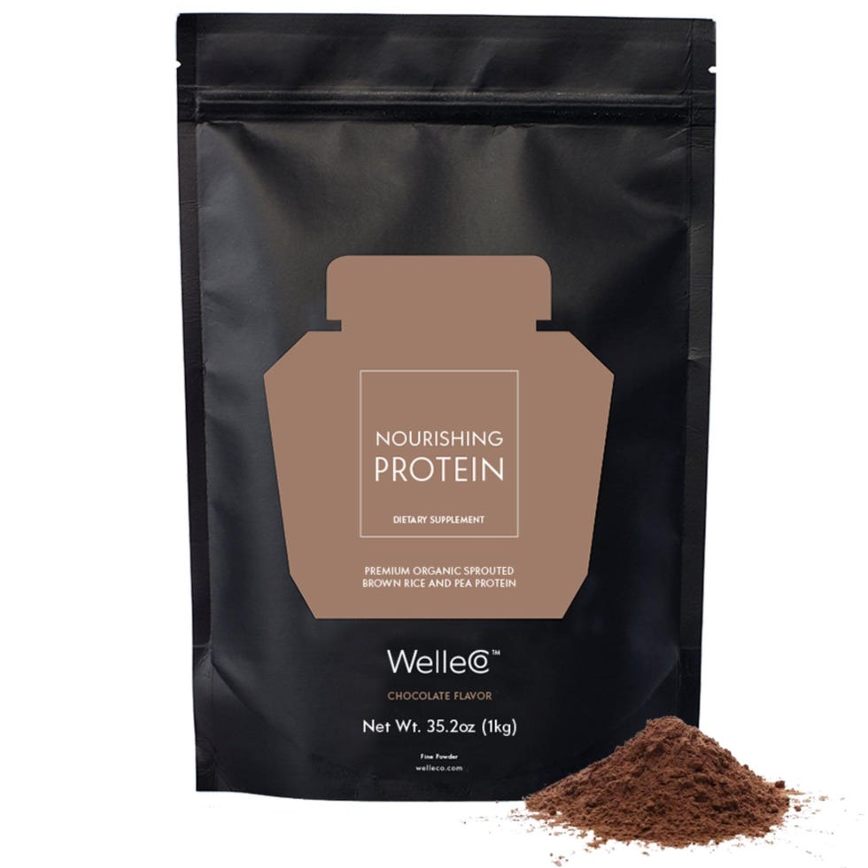 Organic Brown Rice and Pea Protein Powder, Chocolate