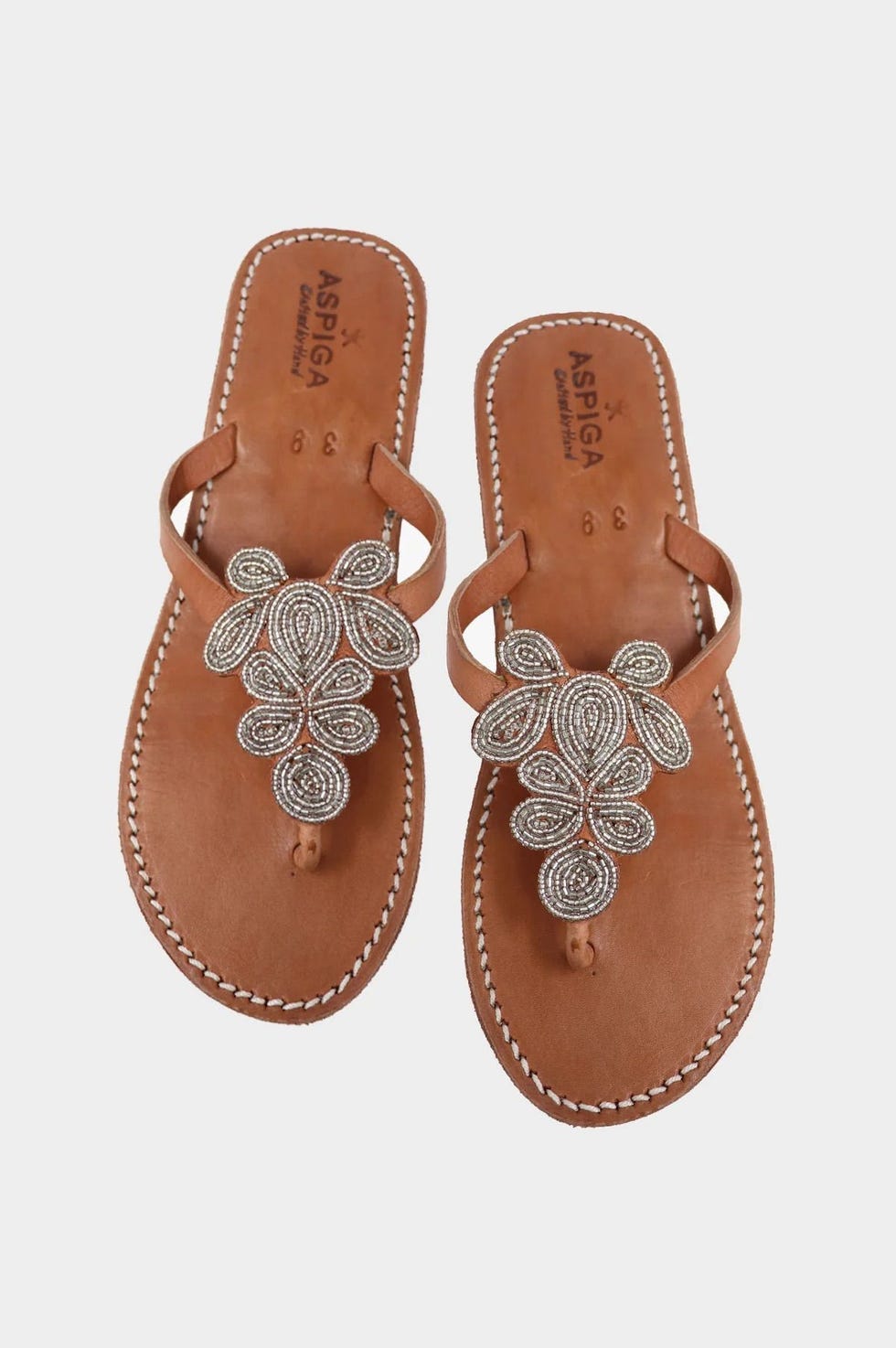 Mia Full Beaded Heel Sandals