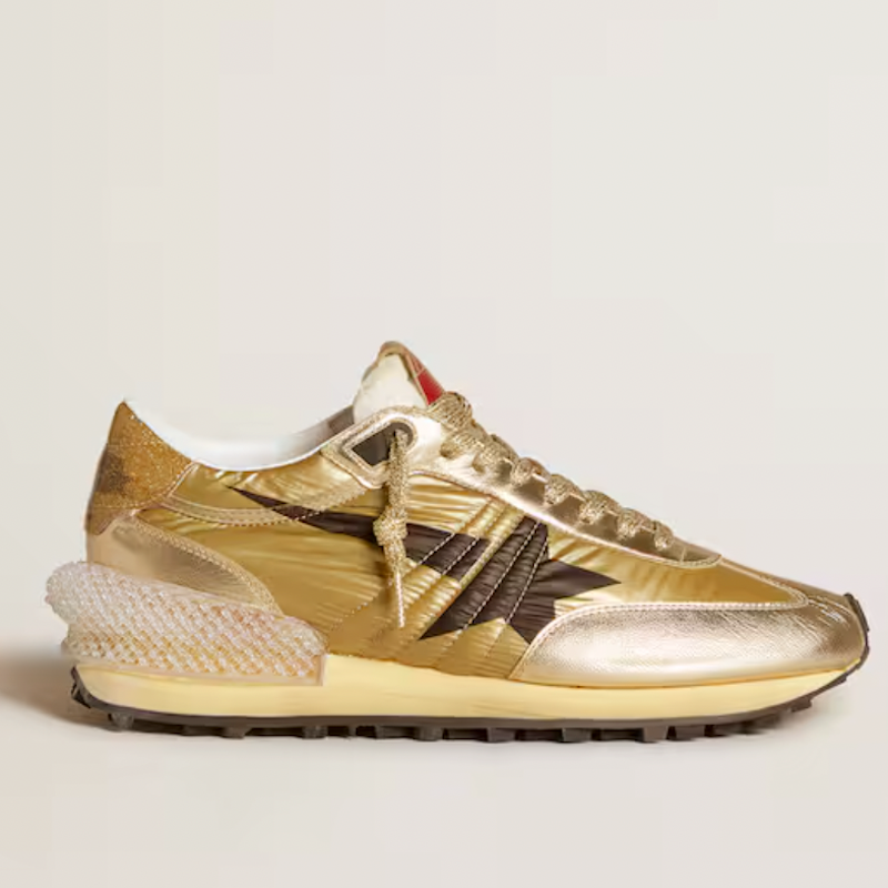 Gold Marathon Sneakers