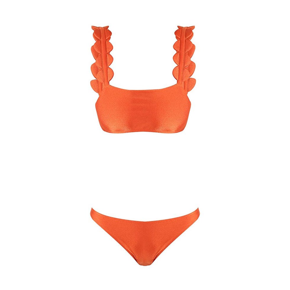 Bubble Bikini With Straps