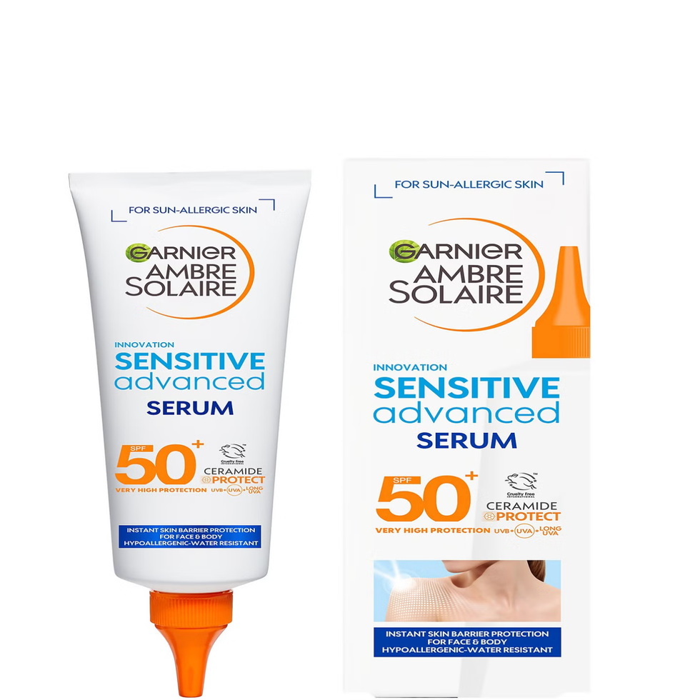 Ambre Solaire SPF 50  Sensitive Advanced Face and Body Serum 125ml