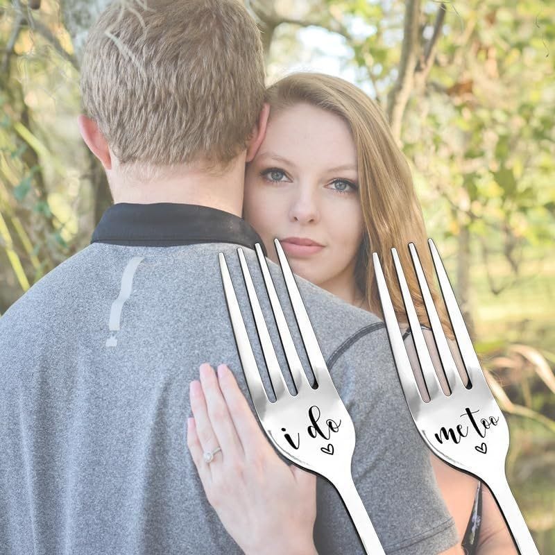 Bride and Groom Forks 