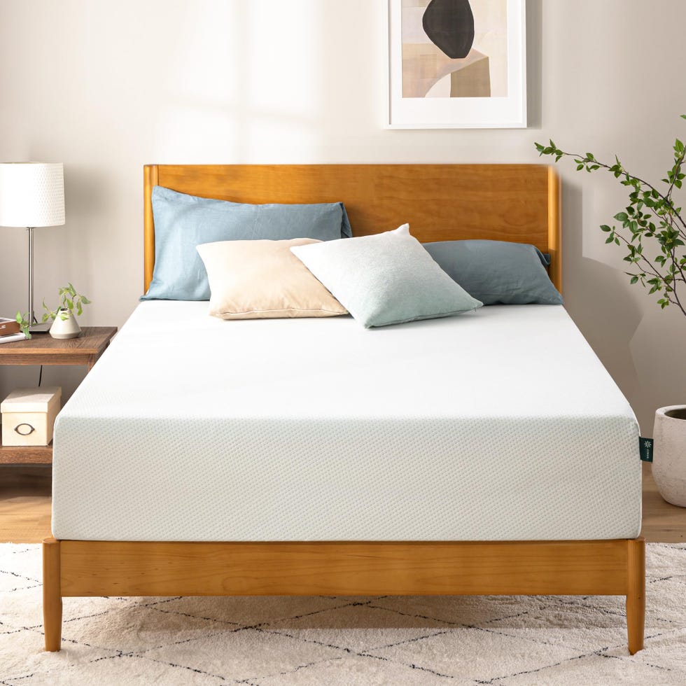 10 Inch Green Tea Memory Foam Mattress