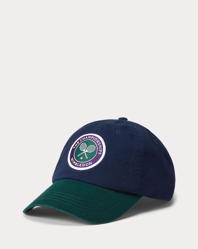 Wimbledon Cotton Twill Ball Cap