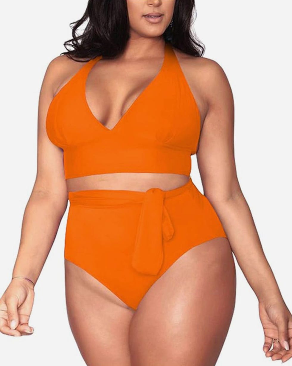 High Waisted Swimsuit Set