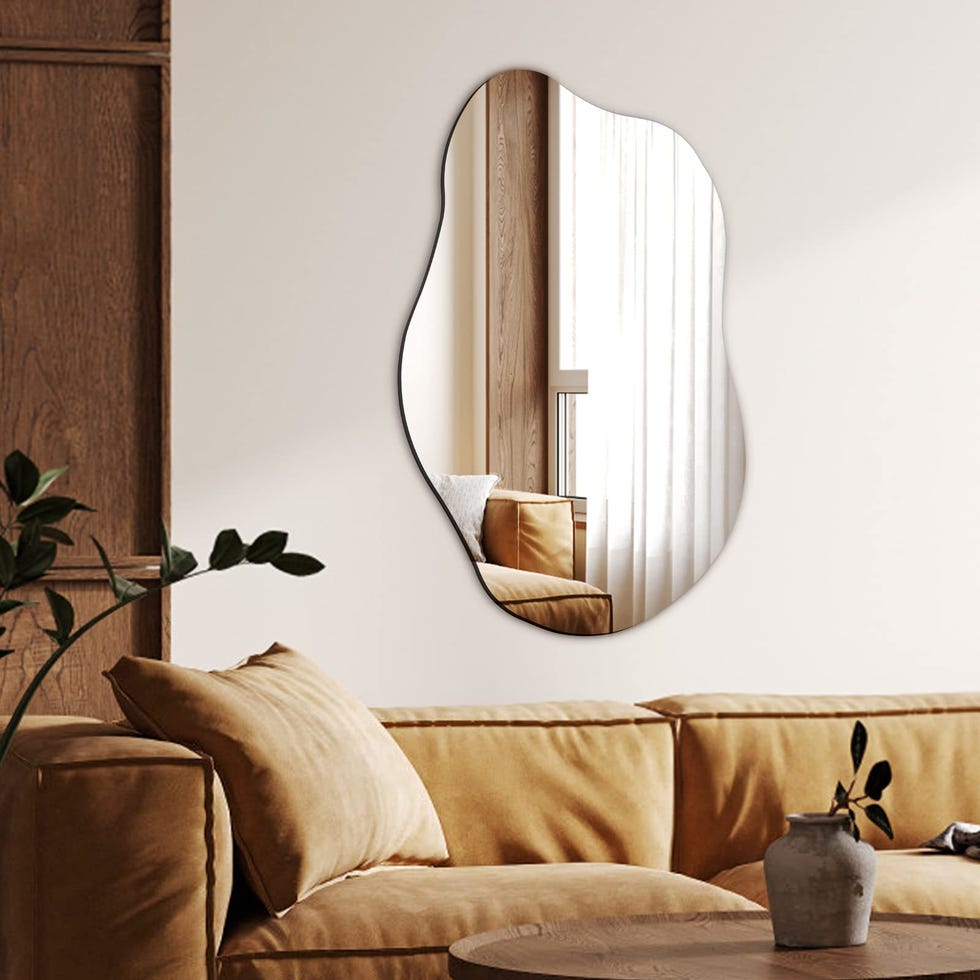 Asymmetrical Wall Mirror