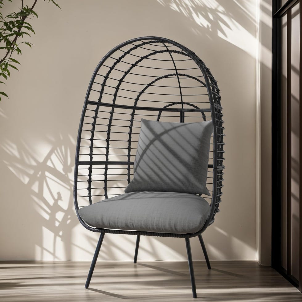 Wicker Egg Chair