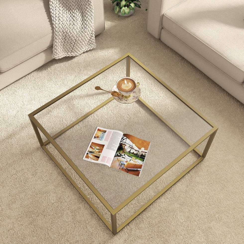 Gold Coffee Table