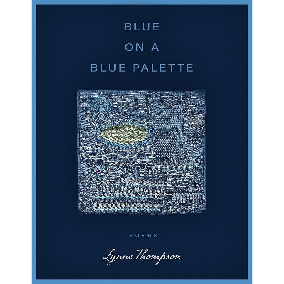 <i>BLUE ON A BLUE PALETTE</i>, BY LYNNE THOMPSON