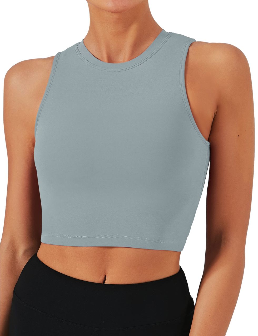 Removable Padded Yoga Tank Top