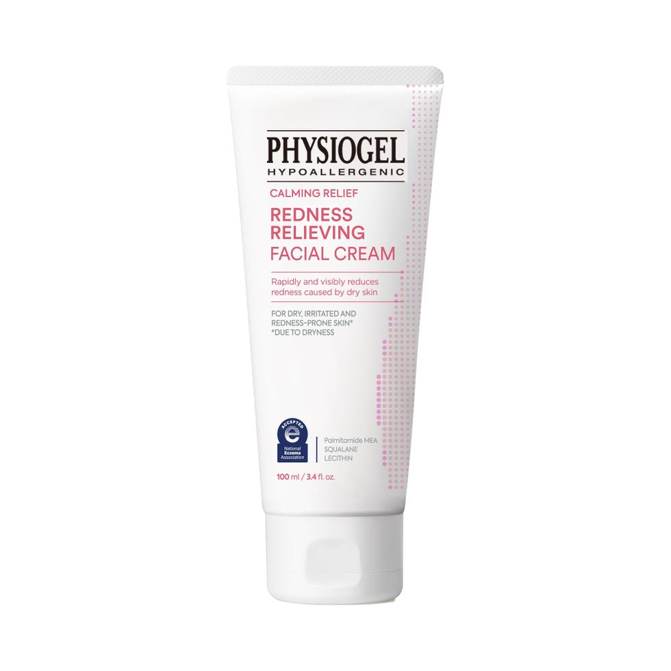 Crema facial calmante y calmante