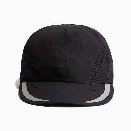 Water-repellent running cap