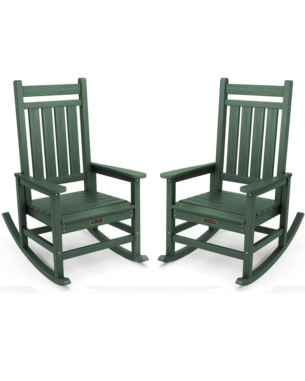 Outdoor Rocking Chair Set 