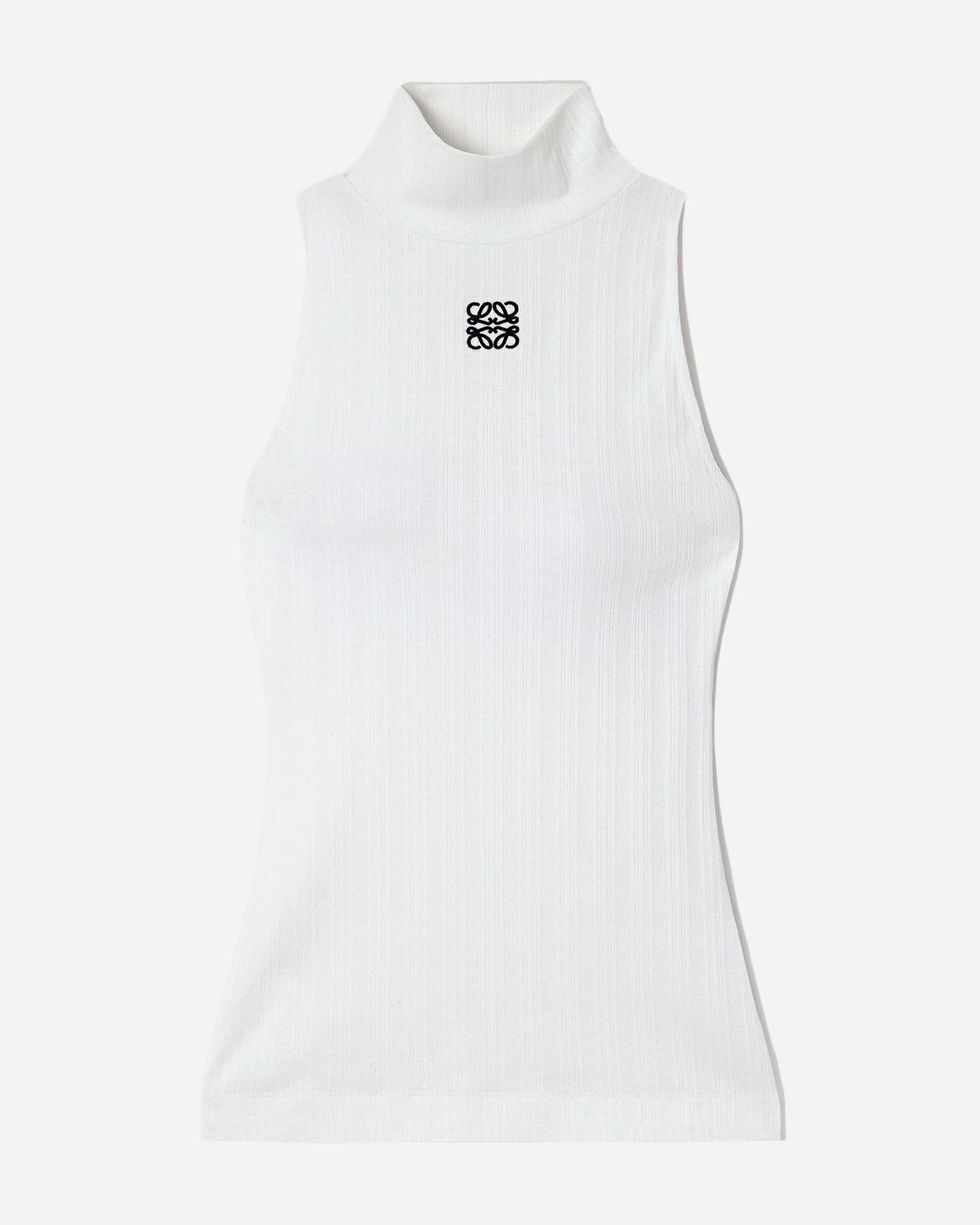 Anagram Embroidered Tank