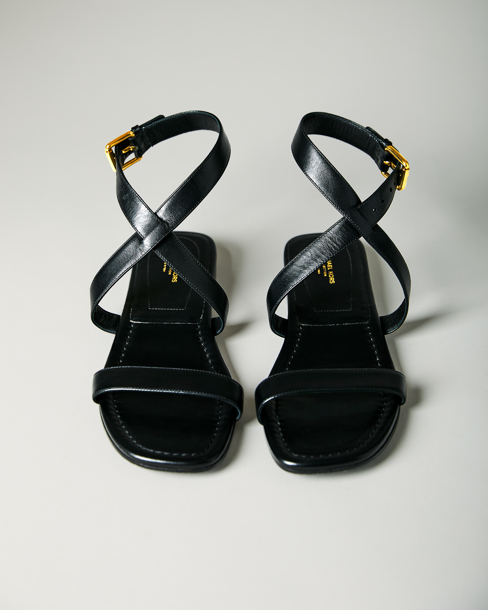 Bridgette Patent Leather Sandal