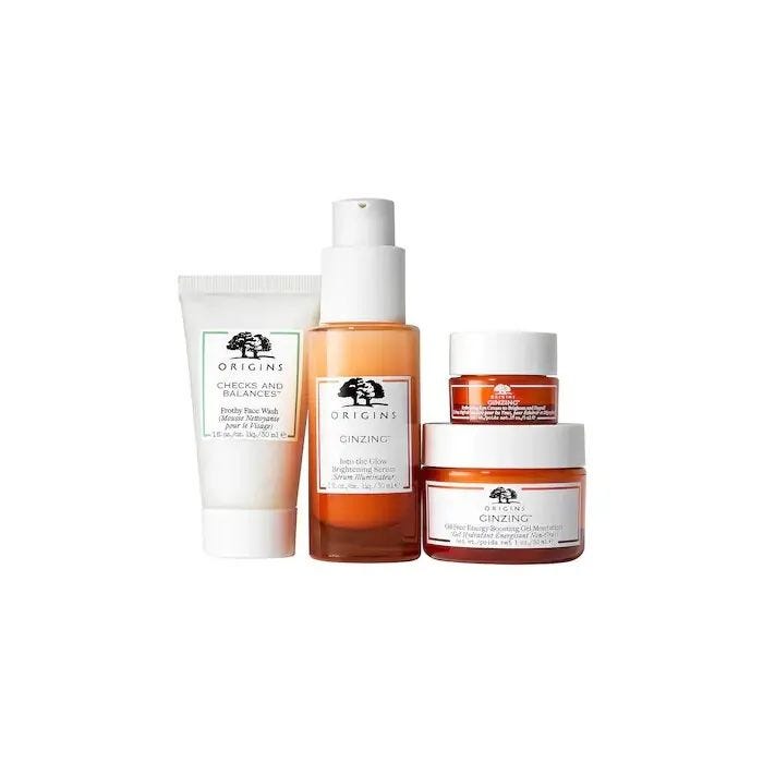 Love and Glow GinZing Radiance-Boosting Regimen