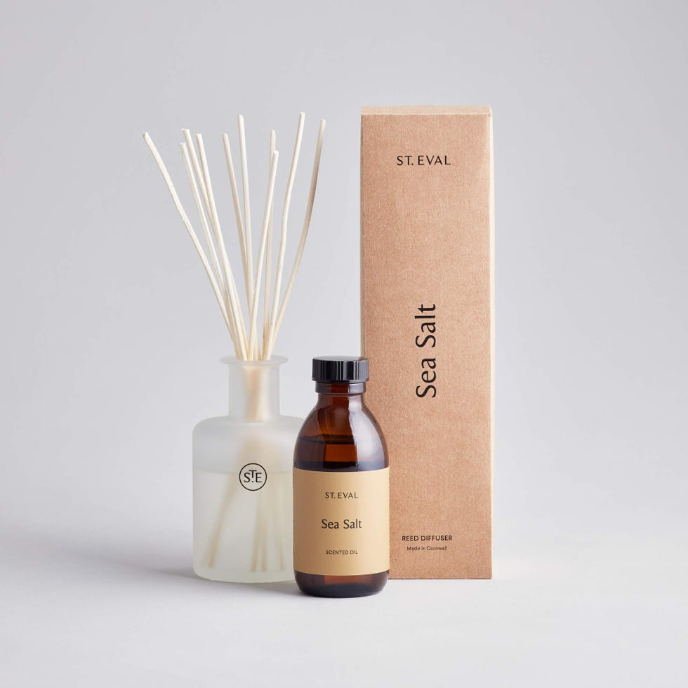 St. Eval Sea Salt - Scented Reed Diffuser Set