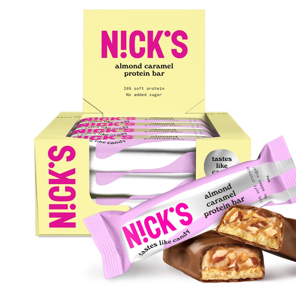 Barrette proteiche mandorla e caramello Nicks
