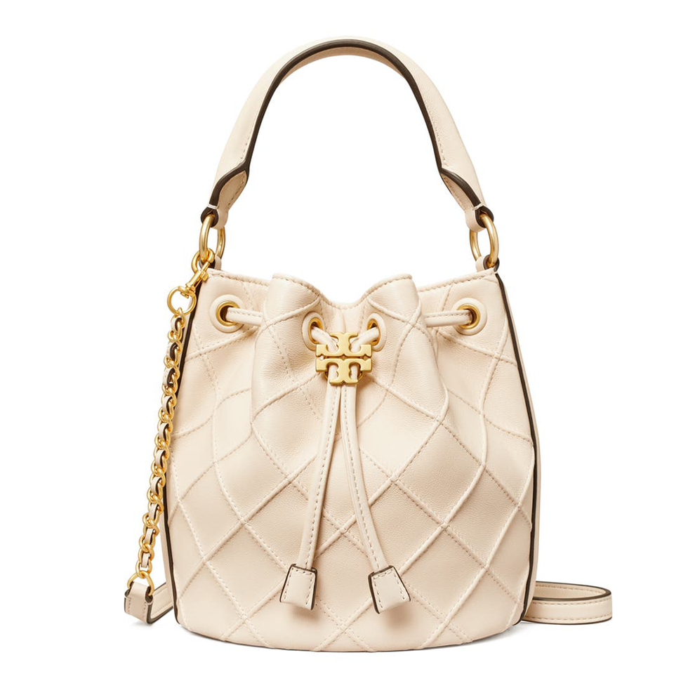 Small Fleming Soft Leather Bucket Bag