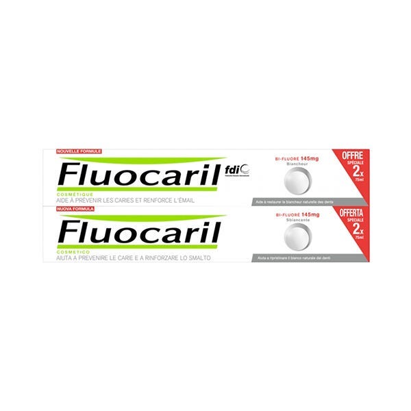 Pasta de dientes blanqueadora: Fluocaril