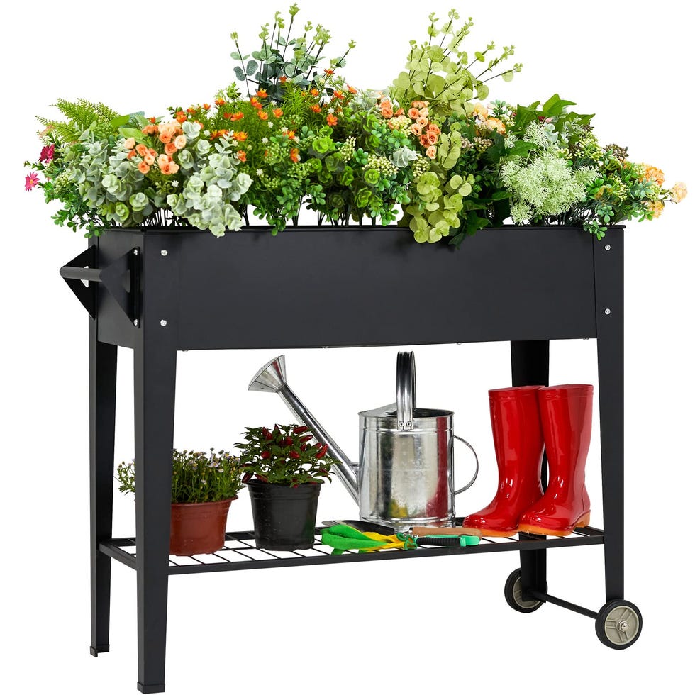 Elevated Herb Garden Planter Box 