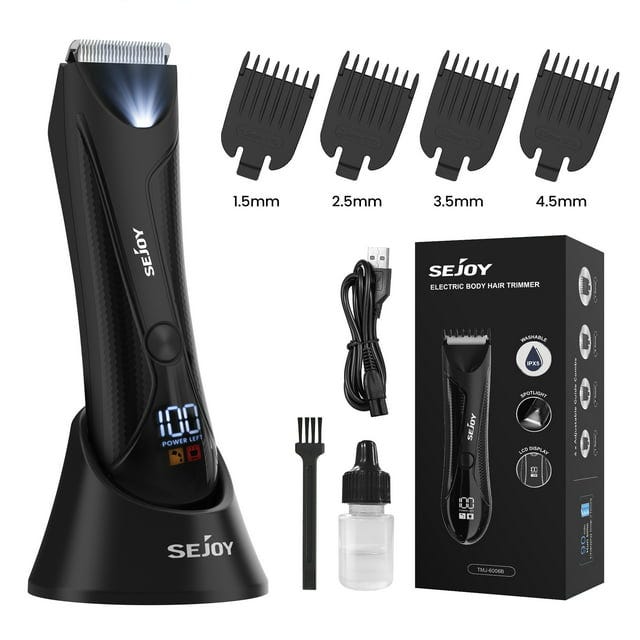 Wet/Dry Body Hair Trimmer 