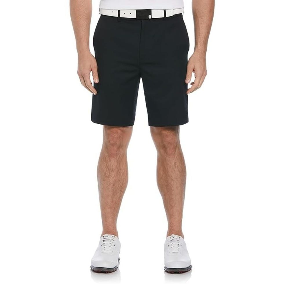 PGA TOUR Men's Expandable Flat Front Golf Short