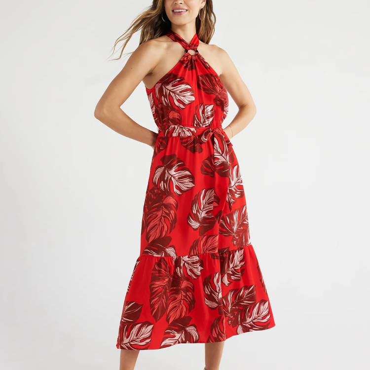 O-Ring Halter Dress O-Ring Halter Dress