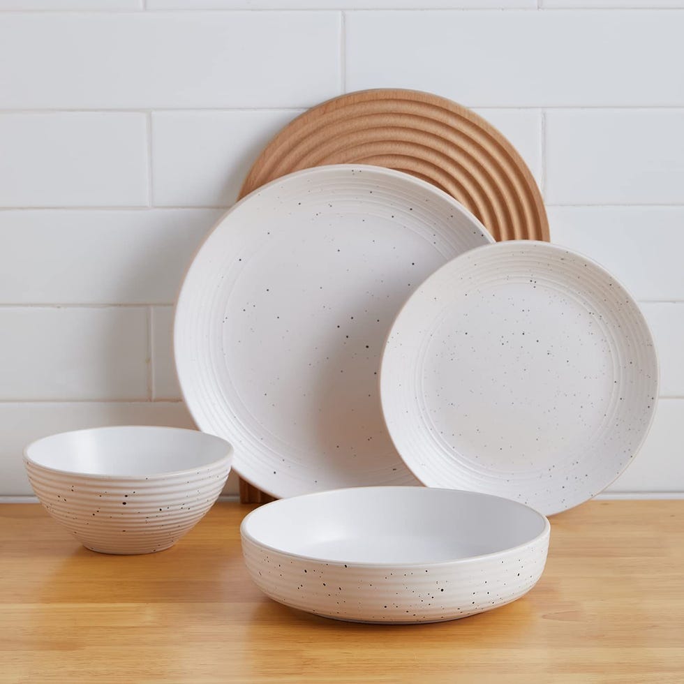 Stone Lain Lauren Stoneware Dinnerware Set, 16-Piece