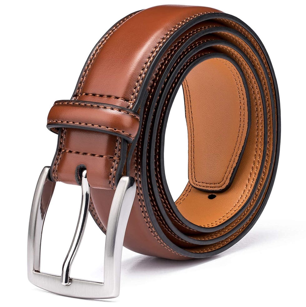 Men's Genuine Leather Dress Belt