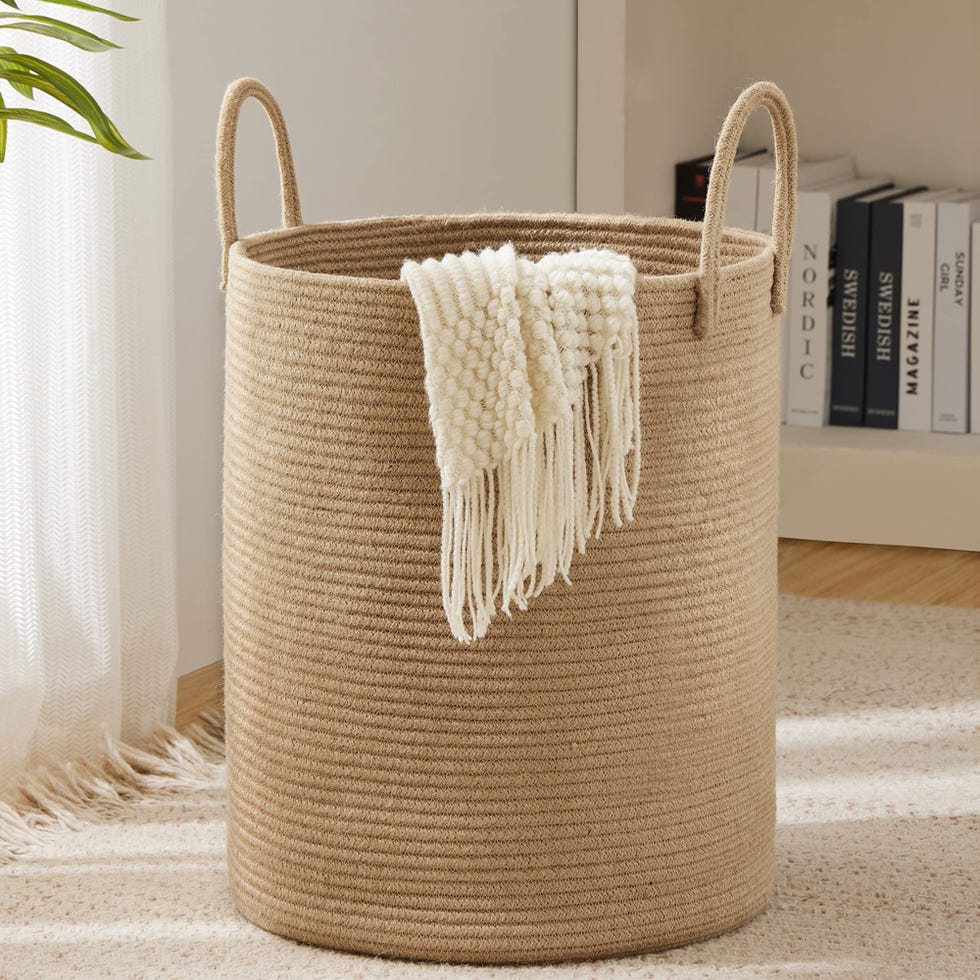 Woven Laundry Hamper Basket